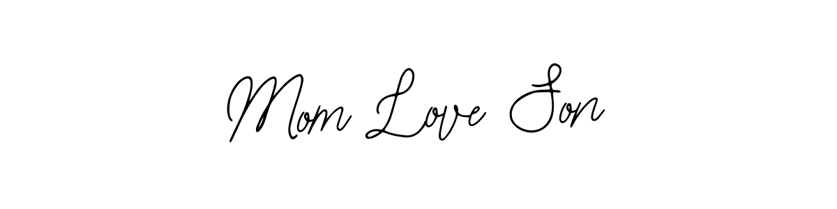Create a beautiful signature design for name Mom Love Son. With this signature (Bearetta-2O07w) fonts, you can make a handwritten signature for free. Mom Love Son signature style 12 images and pictures png