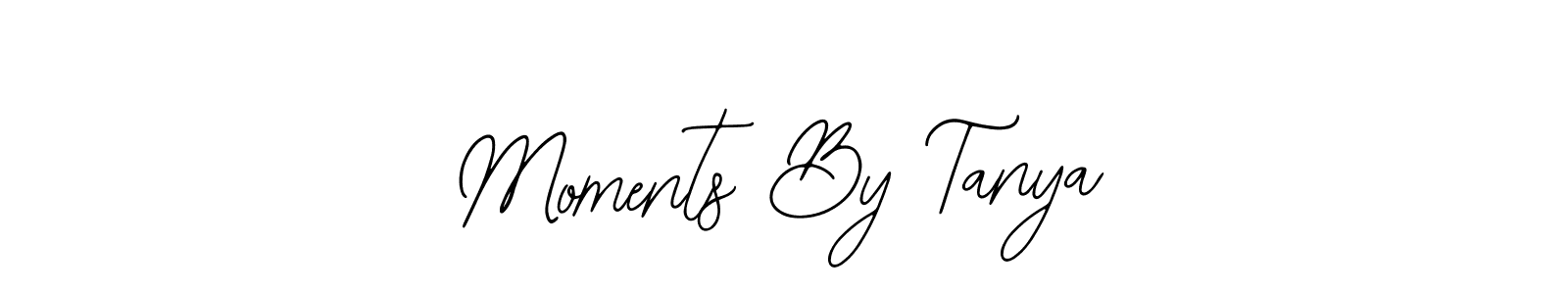 It looks lik you need a new signature style for name Moments By Tanya. Design unique handwritten (Bearetta-2O07w) signature with our free signature maker in just a few clicks. Moments By Tanya signature style 12 images and pictures png