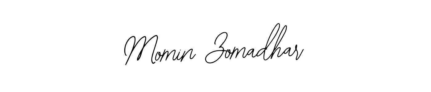 Momin Zomadhar stylish signature style. Best Handwritten Sign (Bearetta-2O07w) for my name. Handwritten Signature Collection Ideas for my name Momin Zomadhar. Momin Zomadhar signature style 12 images and pictures png