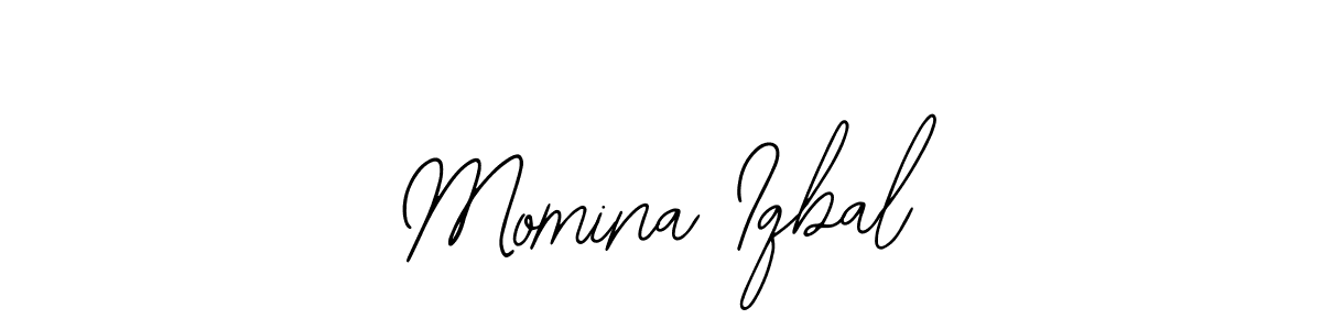Make a beautiful signature design for name Momina Iqbal. Use this online signature maker to create a handwritten signature for free. Momina Iqbal signature style 12 images and pictures png