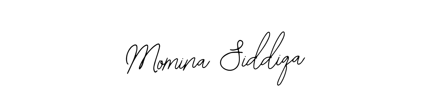 Similarly Bearetta-2O07w is the best handwritten signature design. Signature creator online .You can use it as an online autograph creator for name Momina Siddiqa. Momina Siddiqa signature style 12 images and pictures png