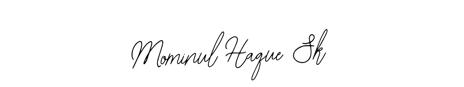 Use a signature maker to create a handwritten signature online. With this signature software, you can design (Bearetta-2O07w) your own signature for name Mominul Haque Sk. Mominul Haque Sk signature style 12 images and pictures png