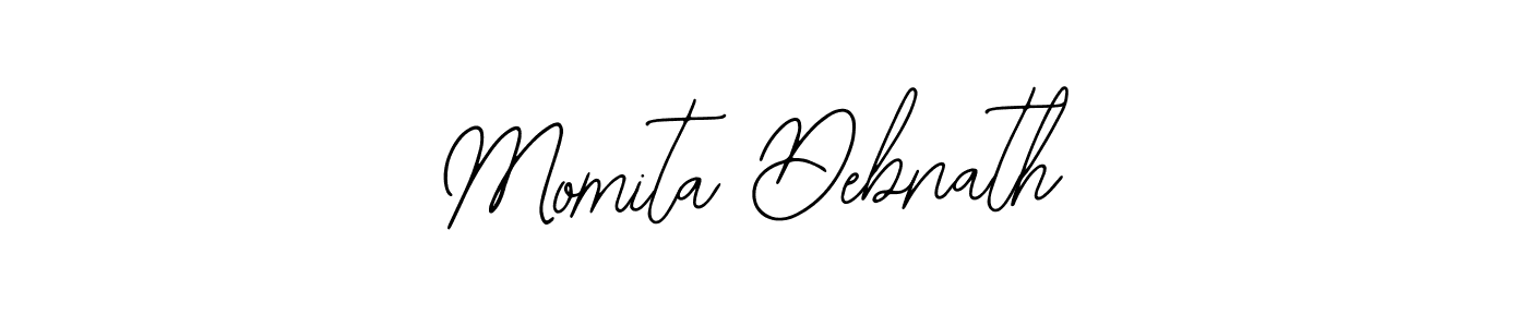 Bearetta-2O07w is a professional signature style that is perfect for those who want to add a touch of class to their signature. It is also a great choice for those who want to make their signature more unique. Get Momita Debnath name to fancy signature for free. Momita Debnath signature style 12 images and pictures png