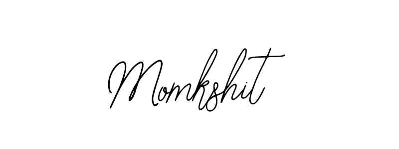 How to make Momkshit name signature. Use Bearetta-2O07w style for creating short signs online. This is the latest handwritten sign. Momkshit signature style 12 images and pictures png