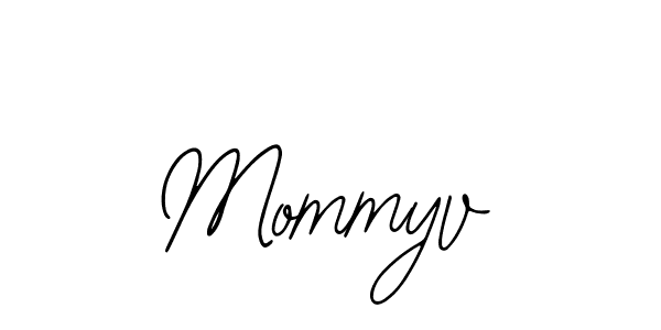 Design your own signature with our free online signature maker. With this signature software, you can create a handwritten (Bearetta-2O07w) signature for name Mommyv. Mommyv signature style 12 images and pictures png