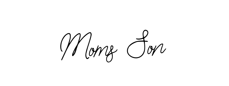 How to Draw Moms Son signature style? Bearetta-2O07w is a latest design signature styles for name Moms Son. Moms Son signature style 12 images and pictures png