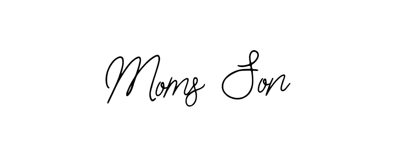 How to Draw Moms Son signature style? Bearetta-2O07w is a latest design signature styles for name Moms Son. Moms Son signature style 12 images and pictures png