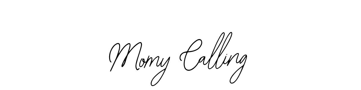 Make a beautiful signature design for name Momy Calling. Use this online signature maker to create a handwritten signature for free. Momy Calling signature style 12 images and pictures png