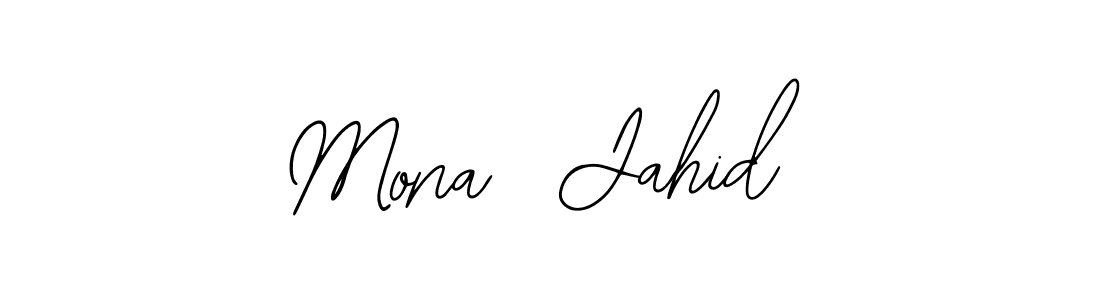 Once you've used our free online signature maker to create your best signature Bearetta-2O07w style, it's time to enjoy all of the benefits that Mona  Jahid name signing documents. Mona  Jahid signature style 12 images and pictures png