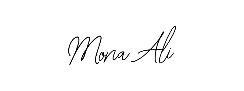 Similarly Bearetta-2O07w is the best handwritten signature design. Signature creator online .You can use it as an online autograph creator for name Mona Ali. Mona Ali signature style 12 images and pictures png