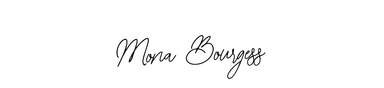 Make a beautiful signature design for name Mona Bourgess. Use this online signature maker to create a handwritten signature for free. Mona Bourgess signature style 12 images and pictures png