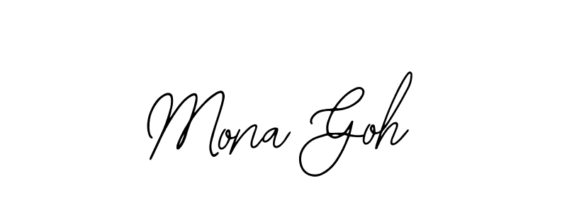 Also we have Mona Goh name is the best signature style. Create professional handwritten signature collection using Bearetta-2O07w autograph style. Mona Goh signature style 12 images and pictures png