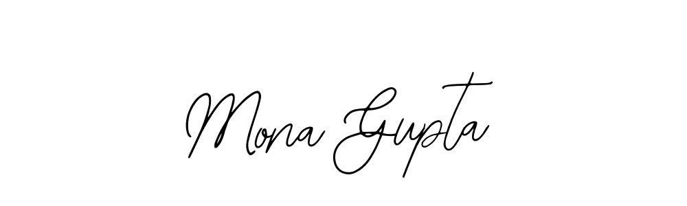 Mona Gupta stylish signature style. Best Handwritten Sign (Bearetta-2O07w) for my name. Handwritten Signature Collection Ideas for my name Mona Gupta. Mona Gupta signature style 12 images and pictures png