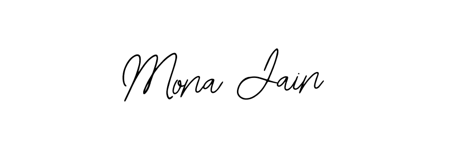Make a beautiful signature design for name Mona Jain. With this signature (Bearetta-2O07w) style, you can create a handwritten signature for free. Mona Jain signature style 12 images and pictures png
