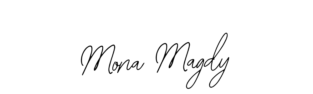 Make a beautiful signature design for name Mona Magdy. Use this online signature maker to create a handwritten signature for free. Mona Magdy signature style 12 images and pictures png