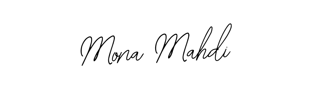 Make a beautiful signature design for name Mona Mahdi. Use this online signature maker to create a handwritten signature for free. Mona Mahdi signature style 12 images and pictures png