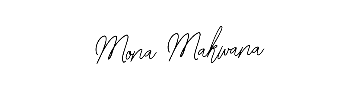 The best way (Bearetta-2O07w) to make a short signature is to pick only two or three words in your name. The name Mona Makwana include a total of six letters. For converting this name. Mona Makwana signature style 12 images and pictures png