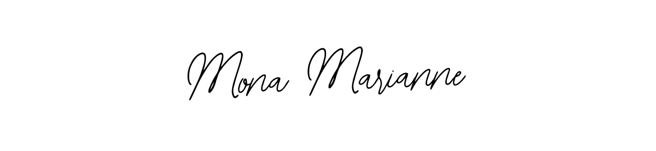 Design your own signature with our free online signature maker. With this signature software, you can create a handwritten (Bearetta-2O07w) signature for name Mona Marianne. Mona Marianne signature style 12 images and pictures png