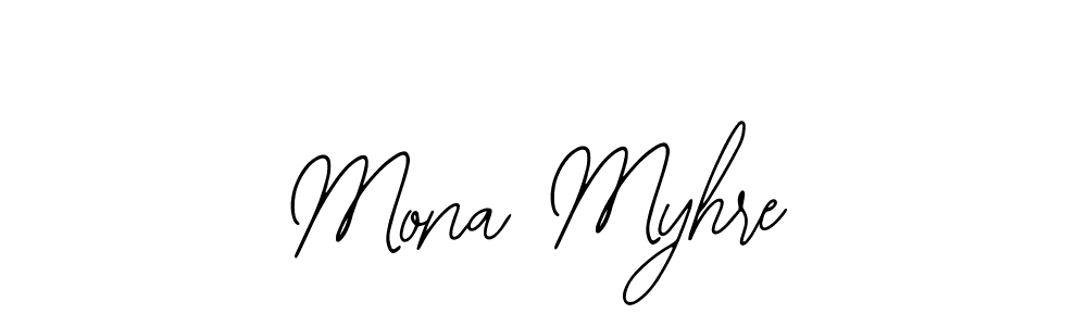 The best way (Bearetta-2O07w) to make a short signature is to pick only two or three words in your name. The name Mona Myhre include a total of six letters. For converting this name. Mona Myhre signature style 12 images and pictures png