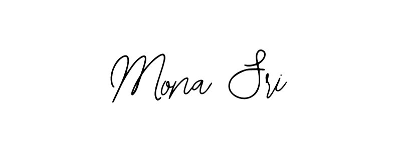 Design your own signature with our free online signature maker. With this signature software, you can create a handwritten (Bearetta-2O07w) signature for name Mona Sri. Mona Sri signature style 12 images and pictures png