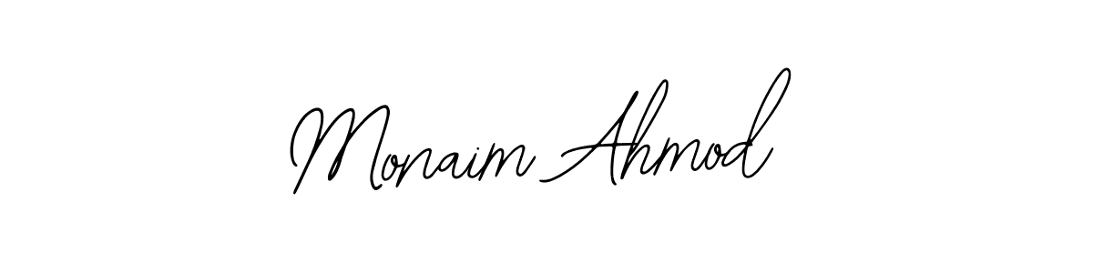 Make a beautiful signature design for name Monaim Ahmod. Use this online signature maker to create a handwritten signature for free. Monaim Ahmod signature style 12 images and pictures png