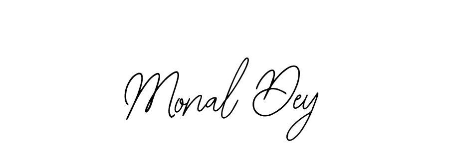 Also we have Monal Dey name is the best signature style. Create professional handwritten signature collection using Bearetta-2O07w autograph style. Monal Dey signature style 12 images and pictures png