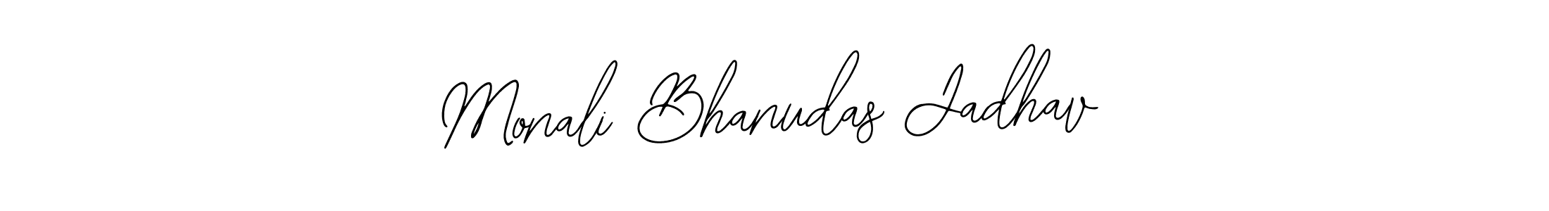 Monali Bhanudas Jadhav stylish signature style. Best Handwritten Sign (Bearetta-2O07w) for my name. Handwritten Signature Collection Ideas for my name Monali Bhanudas Jadhav. Monali Bhanudas Jadhav signature style 12 images and pictures png