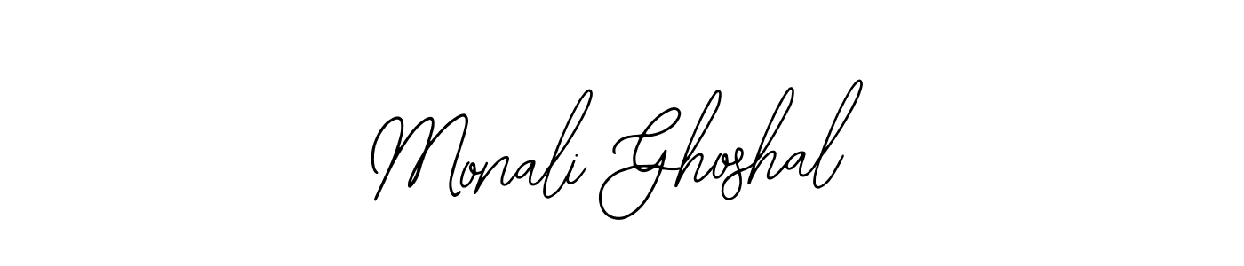 Make a beautiful signature design for name Monali Ghoshal. With this signature (Bearetta-2O07w) style, you can create a handwritten signature for free. Monali Ghoshal signature style 12 images and pictures png