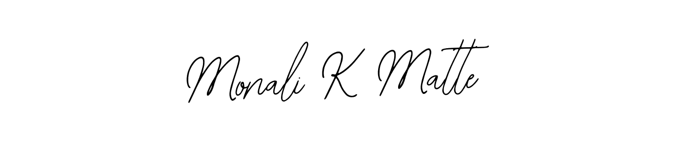 It looks lik you need a new signature style for name Monali K Matte. Design unique handwritten (Bearetta-2O07w) signature with our free signature maker in just a few clicks. Monali K Matte signature style 12 images and pictures png