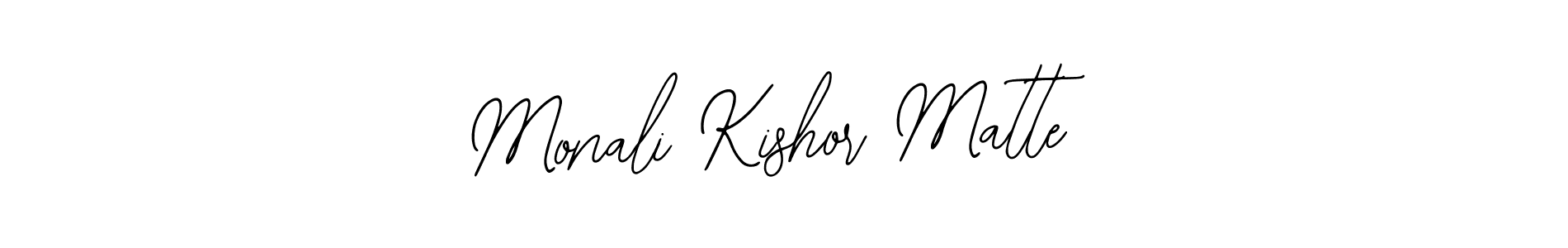 Make a beautiful signature design for name Monali Kishor Matte. Use this online signature maker to create a handwritten signature for free. Monali Kishor Matte signature style 12 images and pictures png