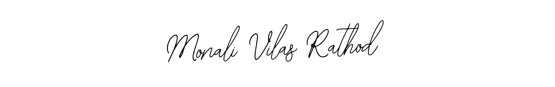 The best way (Bearetta-2O07w) to make a short signature is to pick only two or three words in your name. The name Monali Vilas Rathod include a total of six letters. For converting this name. Monali Vilas Rathod signature style 12 images and pictures png