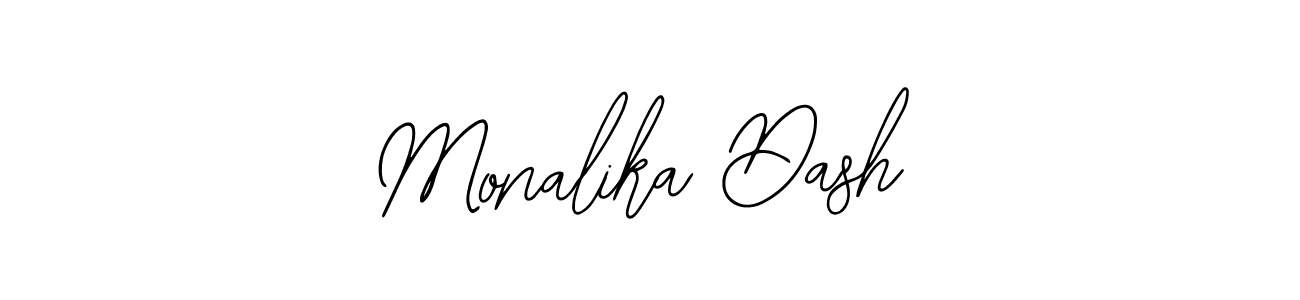 How to make Monalika Dash signature? Bearetta-2O07w is a professional autograph style. Create handwritten signature for Monalika Dash name. Monalika Dash signature style 12 images and pictures png