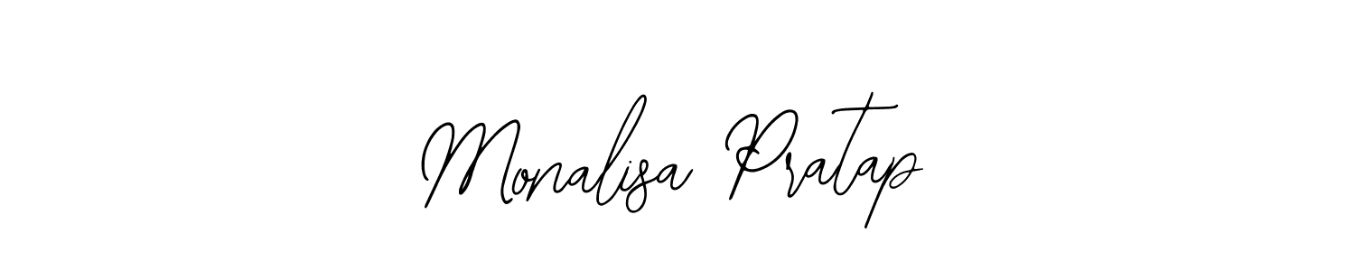 Use a signature maker to create a handwritten signature online. With this signature software, you can design (Bearetta-2O07w) your own signature for name Monalisa Pratap. Monalisa Pratap signature style 12 images and pictures png