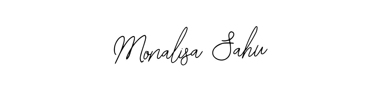 This is the best signature style for the Monalisa Sahu name. Also you like these signature font (Bearetta-2O07w). Mix name signature. Monalisa Sahu signature style 12 images and pictures png