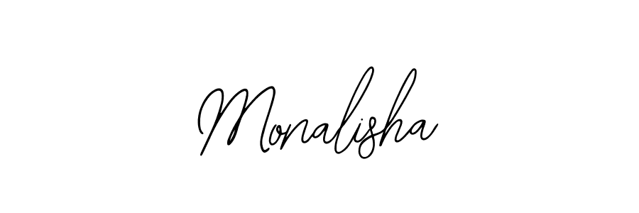 if you are searching for the best signature style for your name Monalisha. so please give up your signature search. here we have designed multiple signature styles  using Bearetta-2O07w. Monalisha signature style 12 images and pictures png