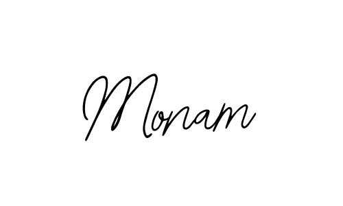 if you are searching for the best signature style for your name Monam. so please give up your signature search. here we have designed multiple signature styles  using Bearetta-2O07w. Monam signature style 12 images and pictures png