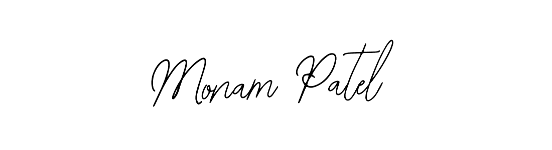 Create a beautiful signature design for name Monam Patel. With this signature (Bearetta-2O07w) fonts, you can make a handwritten signature for free. Monam Patel signature style 12 images and pictures png