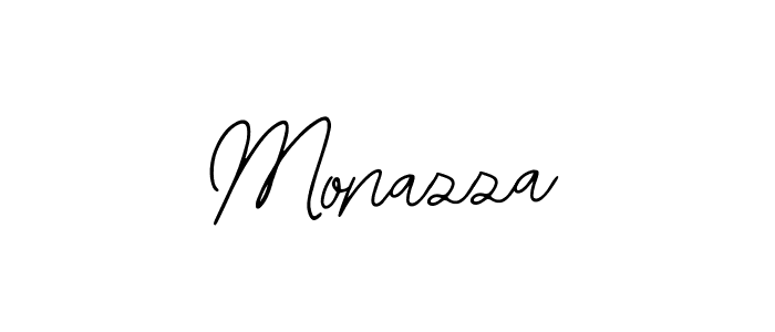 Also we have Monazza name is the best signature style. Create professional handwritten signature collection using Bearetta-2O07w autograph style. Monazza signature style 12 images and pictures png