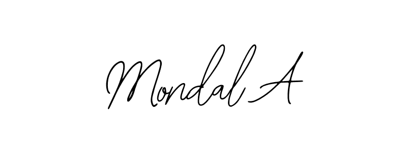 Make a beautiful signature design for name Mondal A. Use this online signature maker to create a handwritten signature for free. Mondal A signature style 12 images and pictures png