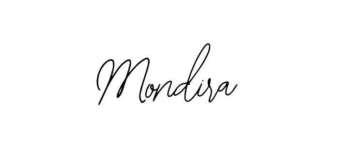 You should practise on your own different ways (Bearetta-2O07w) to write your name (Mondira) in signature. don't let someone else do it for you. Mondira signature style 12 images and pictures png