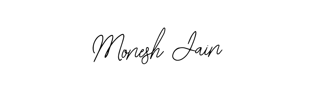 The best way (Bearetta-2O07w) to make a short signature is to pick only two or three words in your name. The name Monesh Jain include a total of six letters. For converting this name. Monesh Jain signature style 12 images and pictures png