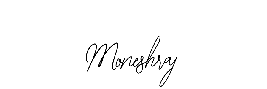 Design your own signature with our free online signature maker. With this signature software, you can create a handwritten (Bearetta-2O07w) signature for name Moneshraj. Moneshraj signature style 12 images and pictures png
