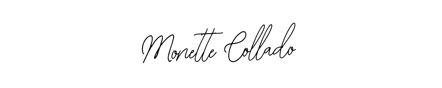 How to make Monette Collado signature? Bearetta-2O07w is a professional autograph style. Create handwritten signature for Monette Collado name. Monette Collado signature style 12 images and pictures png