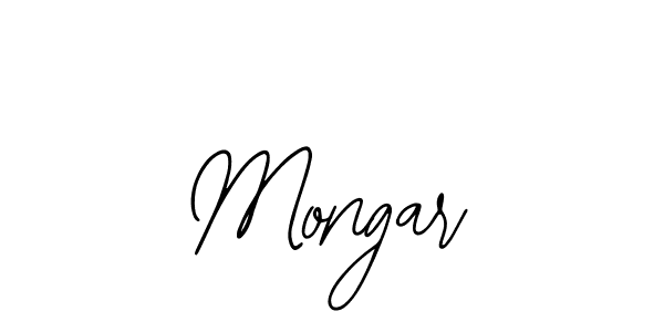 Make a beautiful signature design for name Mongar. With this signature (Bearetta-2O07w) style, you can create a handwritten signature for free. Mongar signature style 12 images and pictures png