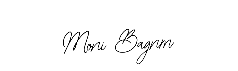 The best way (Bearetta-2O07w) to make a short signature is to pick only two or three words in your name. The name Moni Bagnm include a total of six letters. For converting this name. Moni Bagnm signature style 12 images and pictures png
