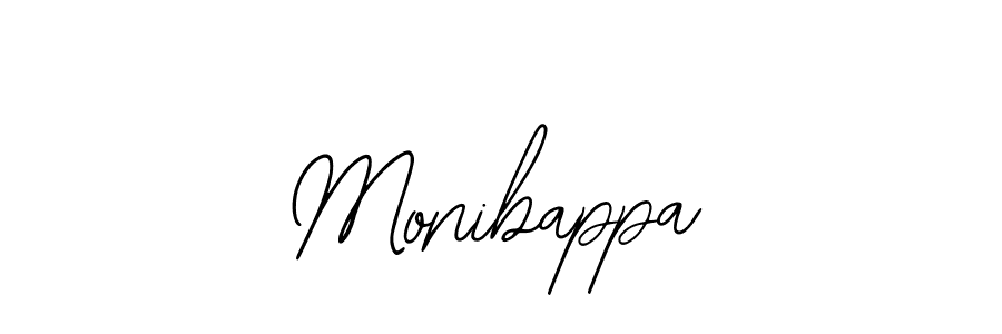 How to make Monibappa signature? Bearetta-2O07w is a professional autograph style. Create handwritten signature for Monibappa name. Monibappa signature style 12 images and pictures png