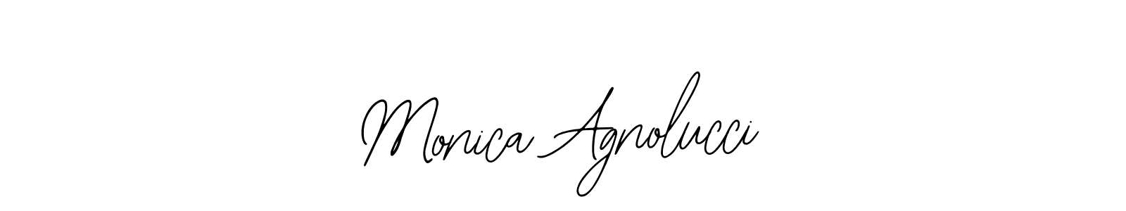 Create a beautiful signature design for name Monica Agnolucci. With this signature (Bearetta-2O07w) fonts, you can make a handwritten signature for free. Monica Agnolucci signature style 12 images and pictures png