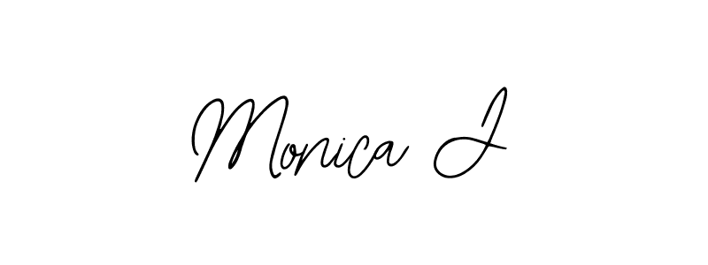 Best and Professional Signature Style for Monica J. Bearetta-2O07w Best Signature Style Collection. Monica J signature style 12 images and pictures png