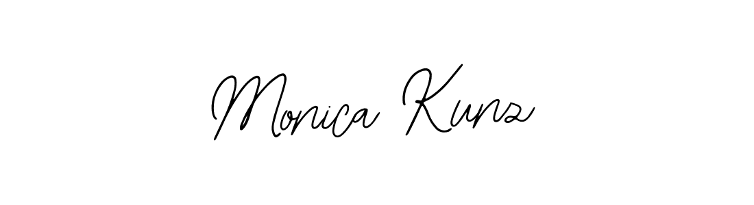 Make a beautiful signature design for name Monica Kunz. Use this online signature maker to create a handwritten signature for free. Monica Kunz signature style 12 images and pictures png