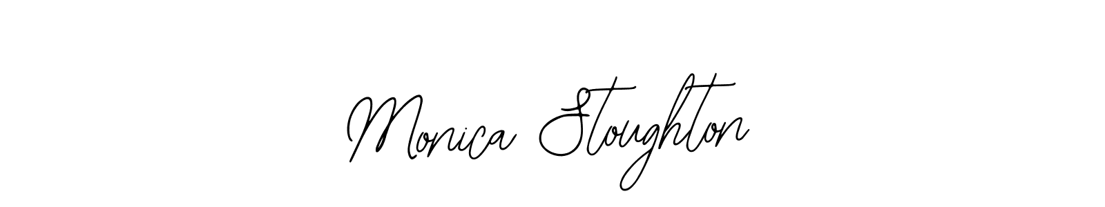 How to Draw Monica Stoughton signature style? Bearetta-2O07w is a latest design signature styles for name Monica Stoughton. Monica Stoughton signature style 12 images and pictures png